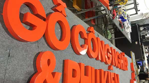 CHỮ NỔI INOX ĐỎ GIÁ RẺ BÌNH DƯƠNG