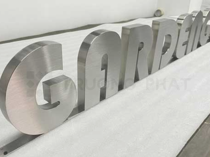 CHỮ NỔI INOX XƯỚC TRẮNG GIÁ RẺ BÌNH DƯƠNG