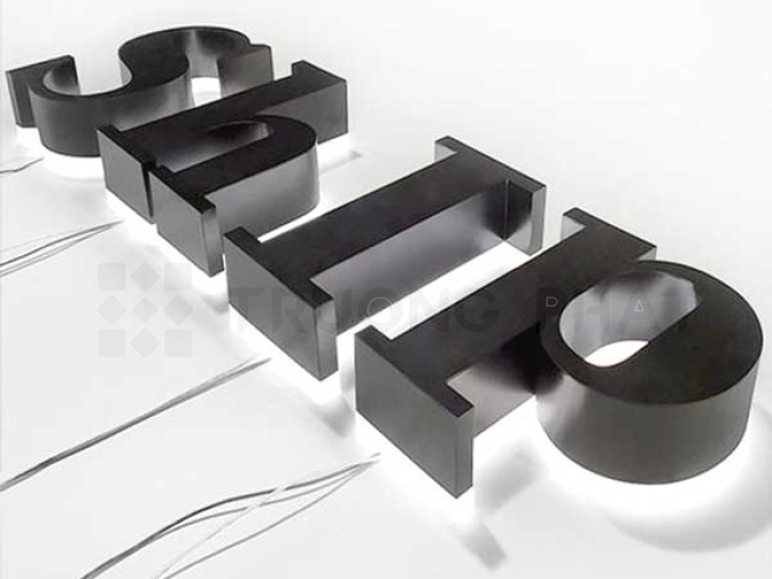 CHỮ NỔI INOX ĐEN GIÁ RẺ BÌNH DƯƠNG