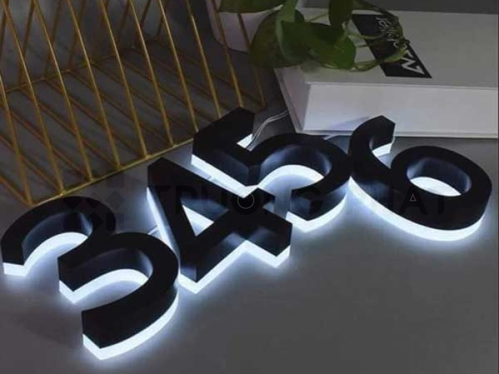 CHỮ NỔI INOX ĐEN GIÁ RẺ BÌNH DƯƠNG