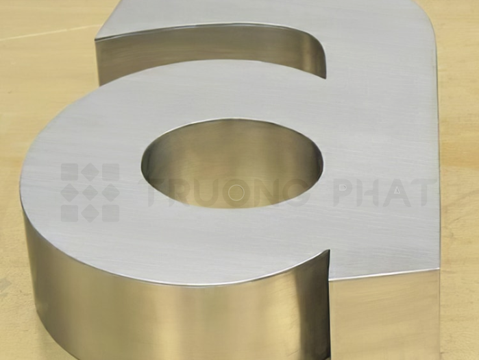 CHỮ NỔI INOX TRẮNG XƯỚC GIÁ RẺ BÌNH DƯƠNG