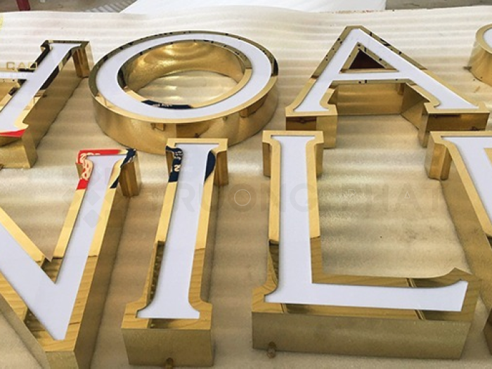 Chữ nổi inox Bình Dương 