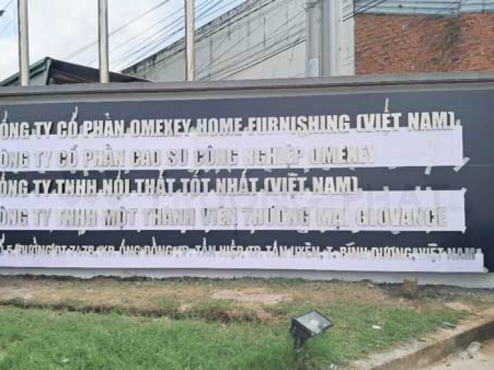 BẢNG HIỆU CHỮ NỔI INOX GIÁ RẺ BẾN CÁT